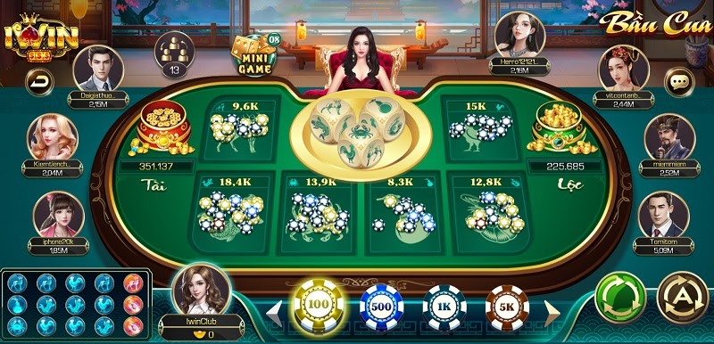 Luật chơi game bầu cua Iwin đơn giản cho người mới