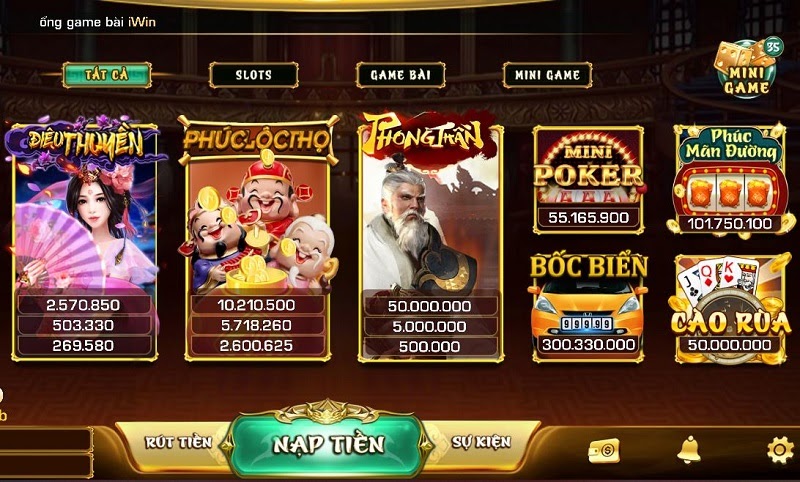 Cách chơi Slot Phong Thần Iwin