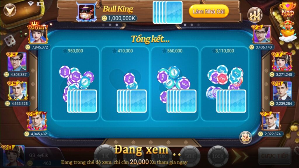 Chơi game bài super bull iwin68